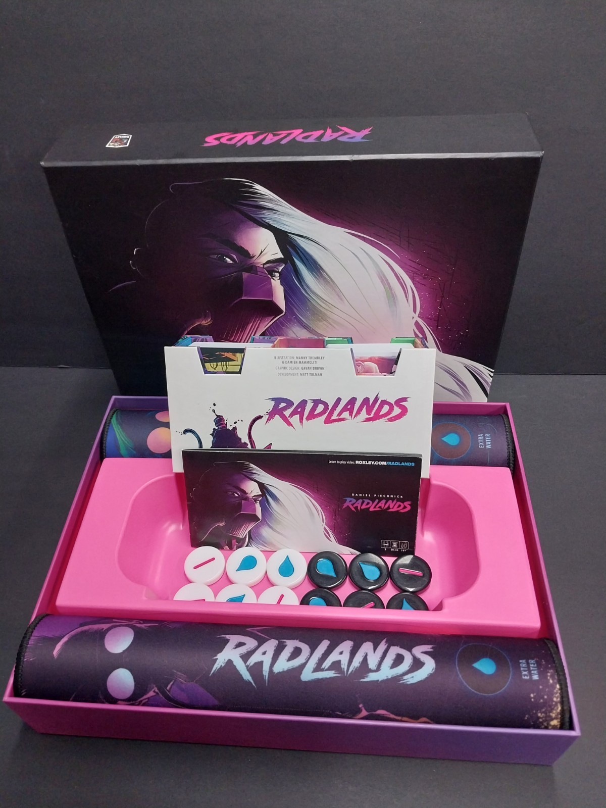 2021 Radlands Super Deluxe Edition Kickstarter Limited only 12000 made card game