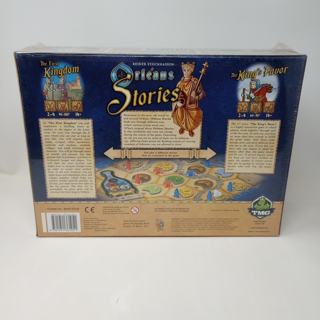 Orleans Stories Board Game TMG – NEW SEALED!