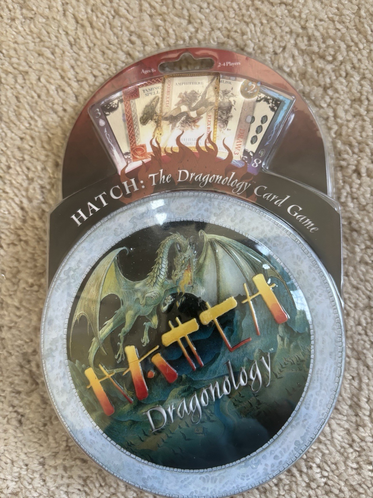 Hatch Dragonology Card Game Pack Tin Sababa Toys NEW