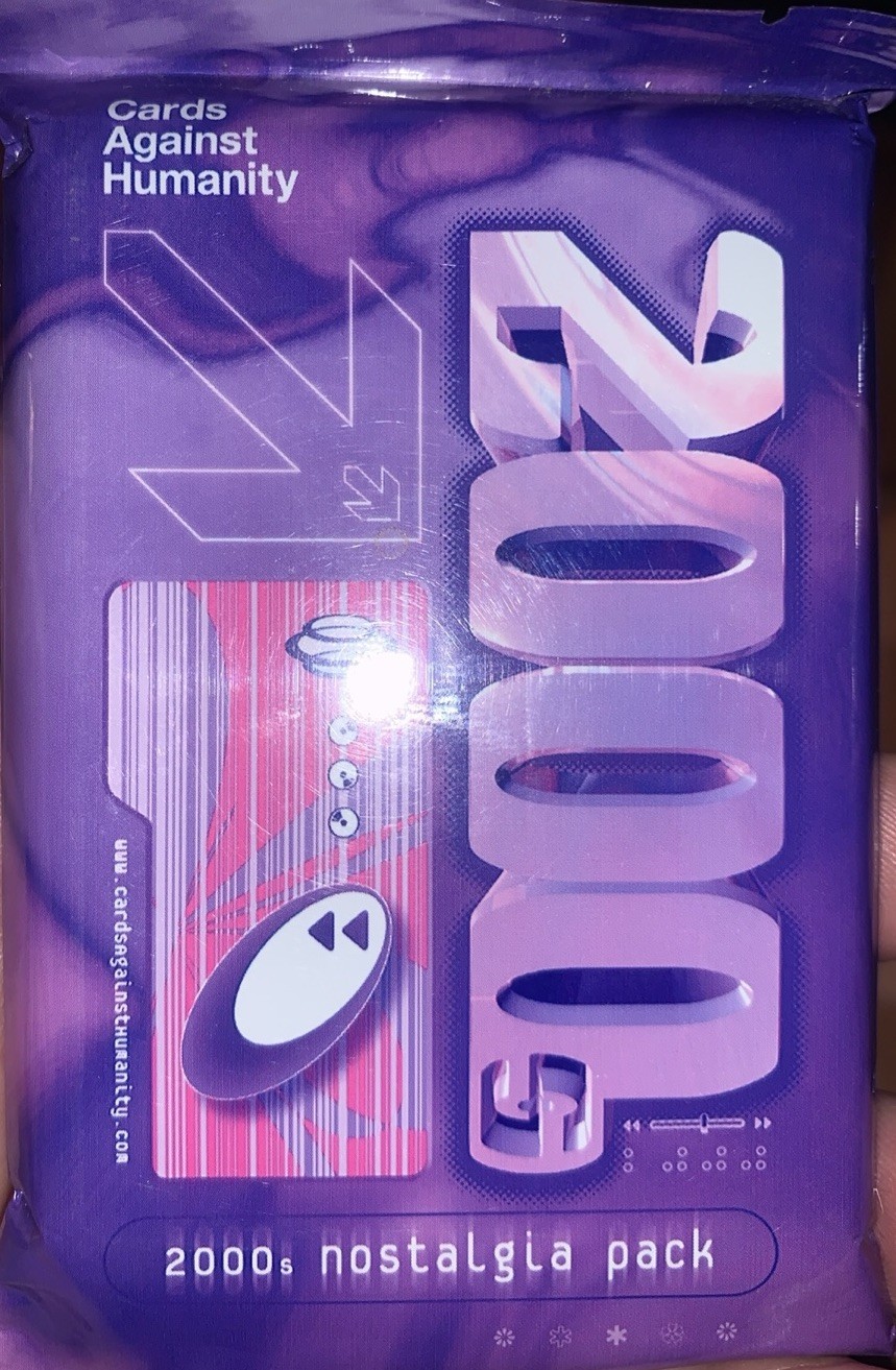 Cards Against Humanity 2000s Nostalgia Pack new