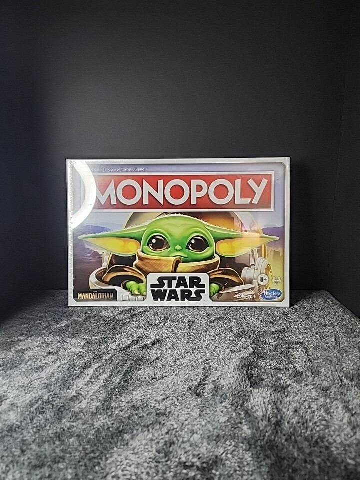 Star Wars The Mandalorian The Child Edition Monopoly Game (New) Baby Yoda Grogu