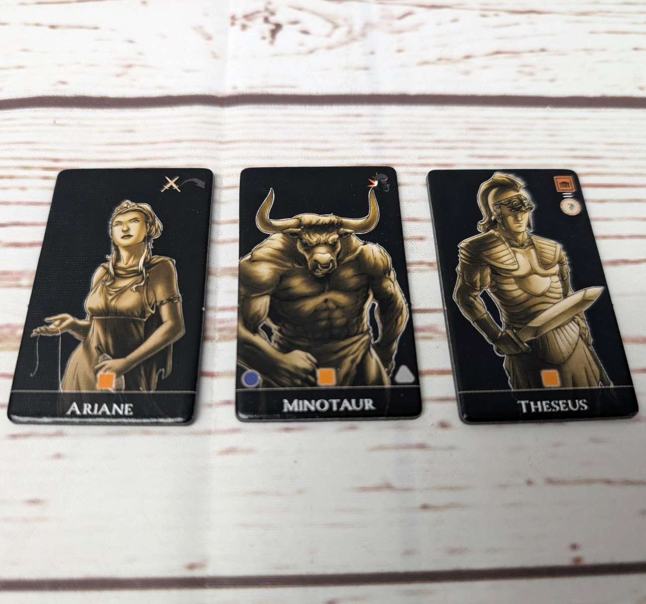Mare Nostrum Kickstarter Exclusive Promos Minotaur Ariane Theseus Academy Games