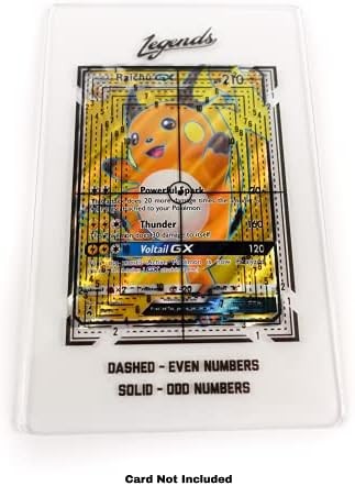 Legends Card Grading Centering Tool by Envy Born Games | Cleaning Cloth Kit Mate