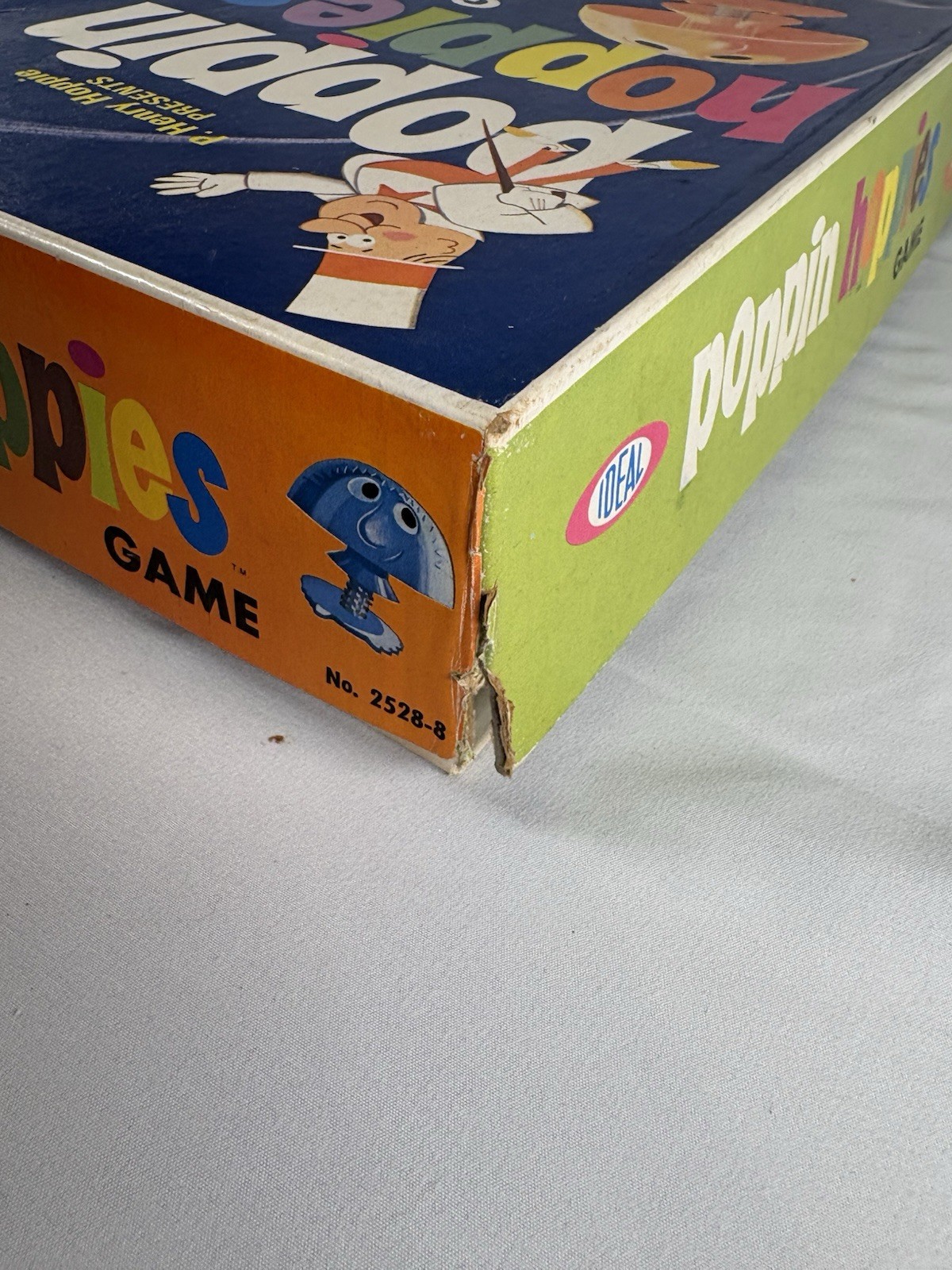 Vintage Poppin Hoppies Game By Ideal 1968 100% Complete