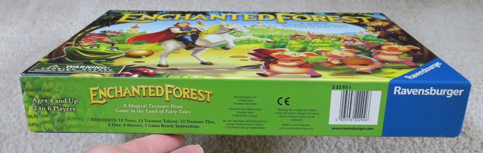Enchanted Forest Magical Treasure Hunt Board Game Complete Ravensburger