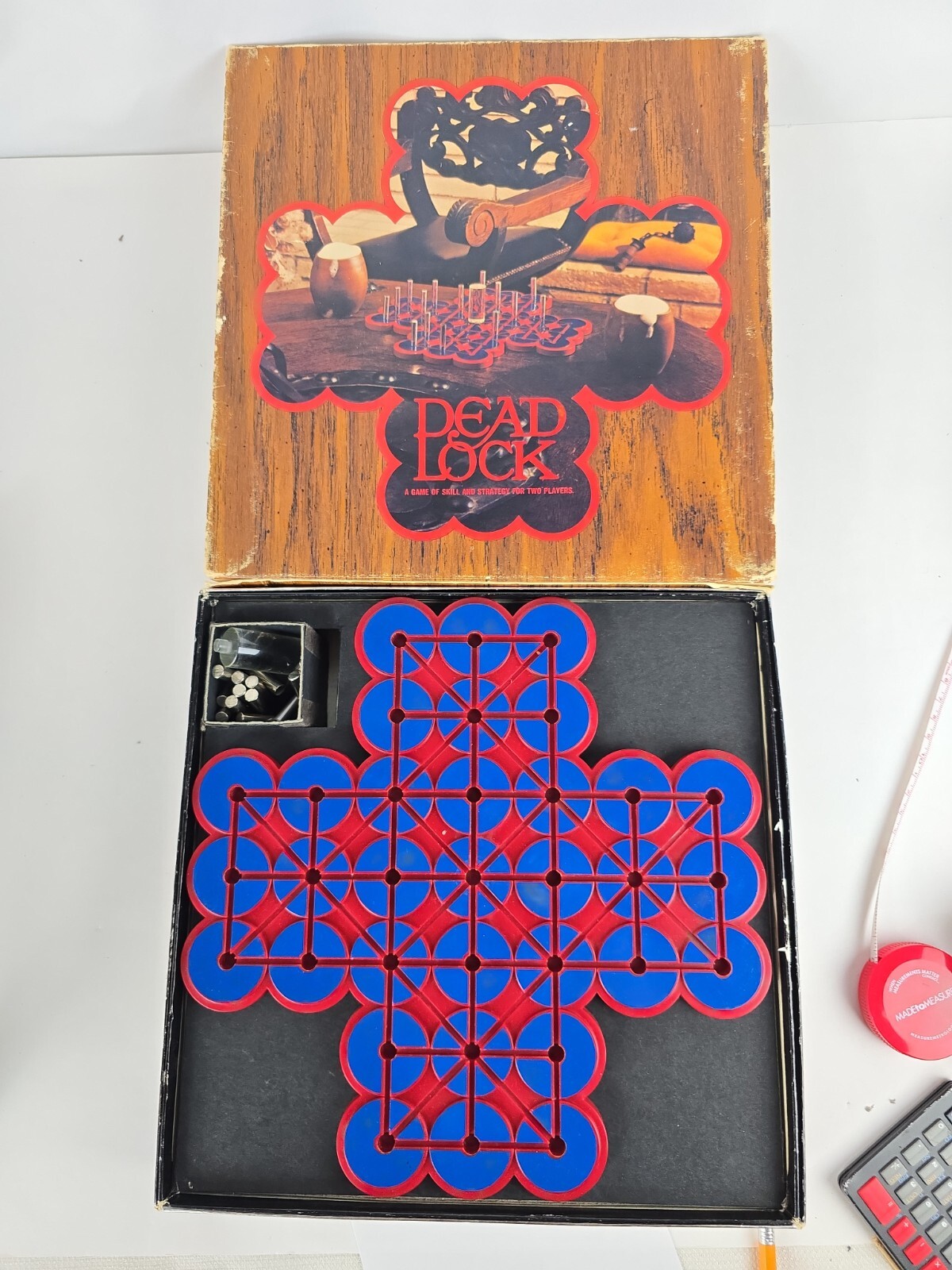 Dead Lock Board Game 1972 Leisure Life American Greetings Complete (K1)