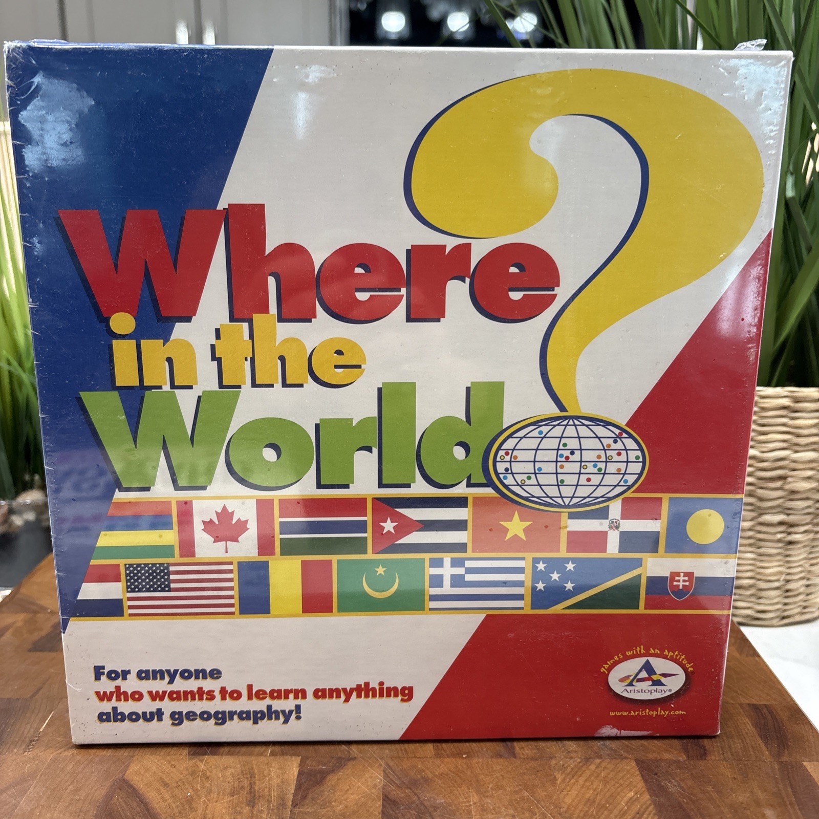 Where in the World? Board Game Geography World Awareness Homeschool 1992 Edition