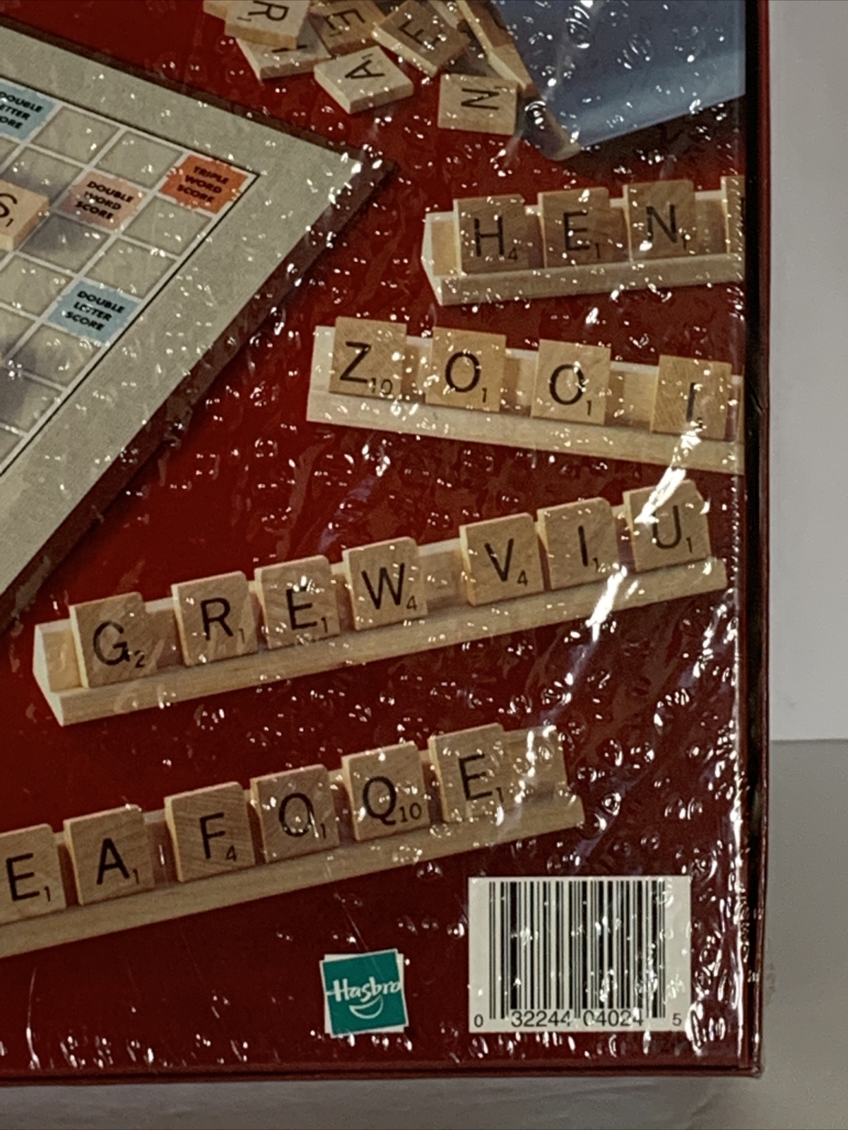 Scrabble Crossword Board Game Hasbro Gaming 2001 Game Night Brand New Sealed