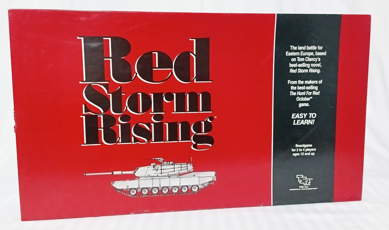 Red Storm Rising Board Game, 1989, TSR Opened, incomplete