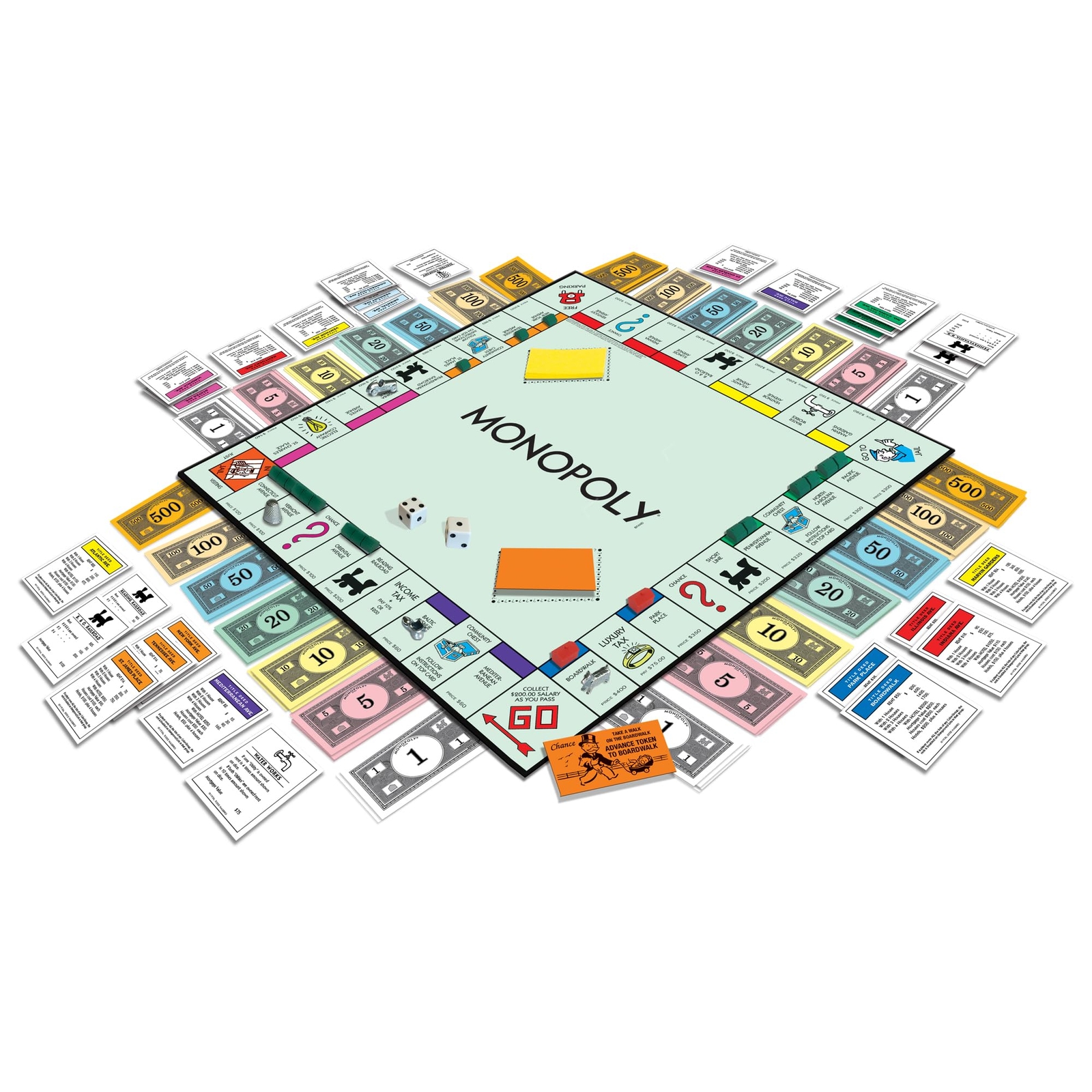 Monopoly 1980s Edition Classic Board Game Family Game Night 2 to 8 Players