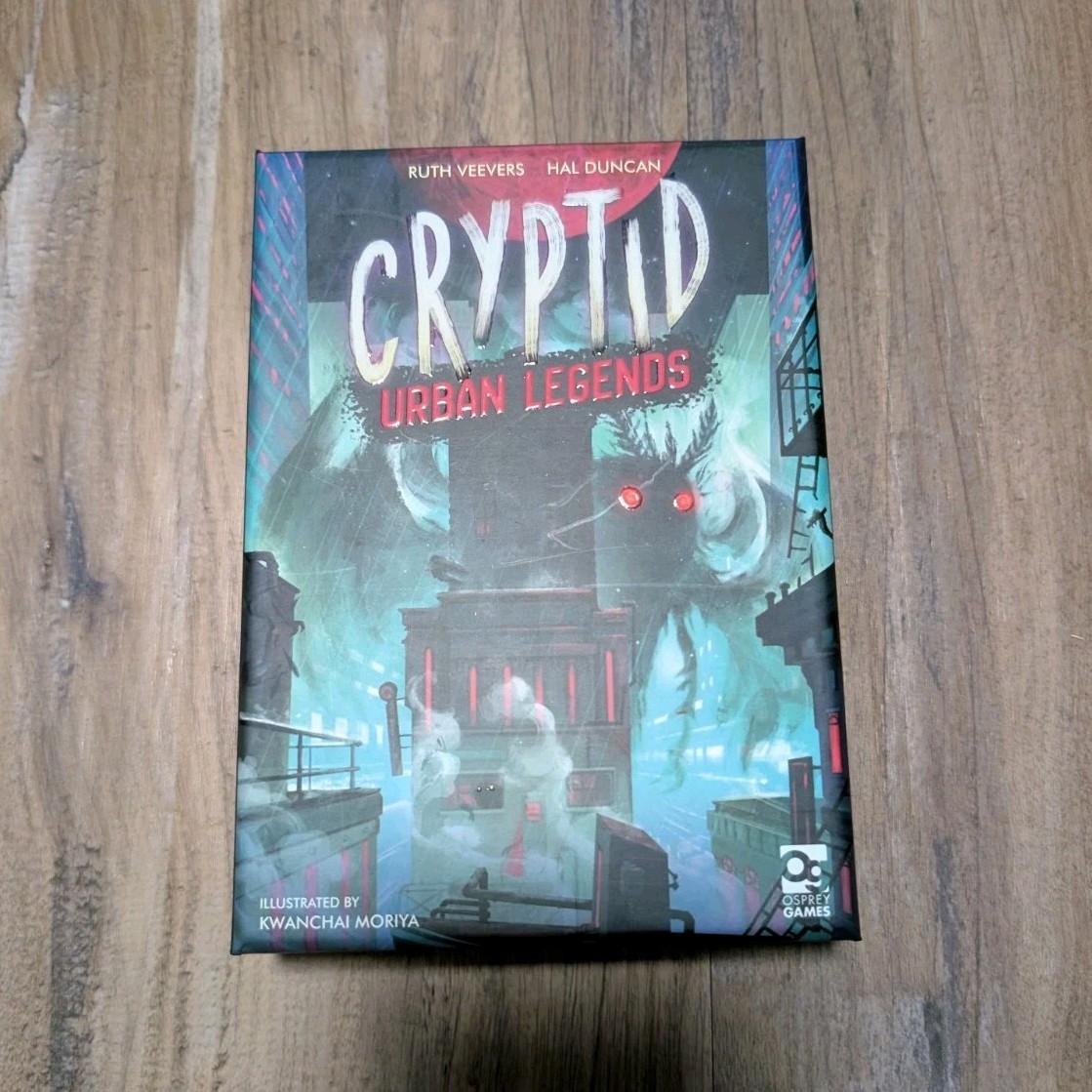 Osprey Games Cryptid Urban Legends Board Game Urban Legends Theme Complete