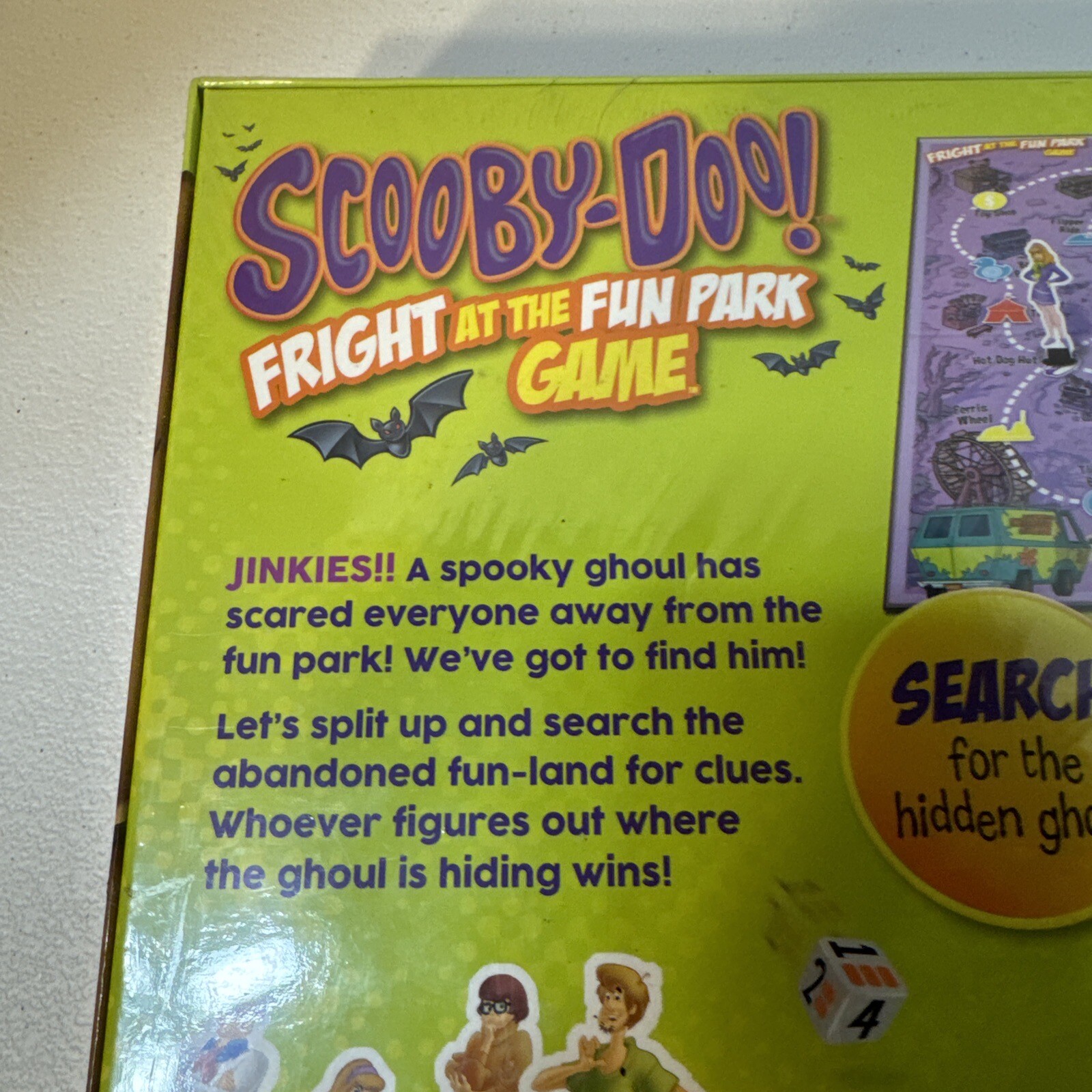 Scooby Doo Fright at the Fun Park Board Game New Sealed Buffalo Games