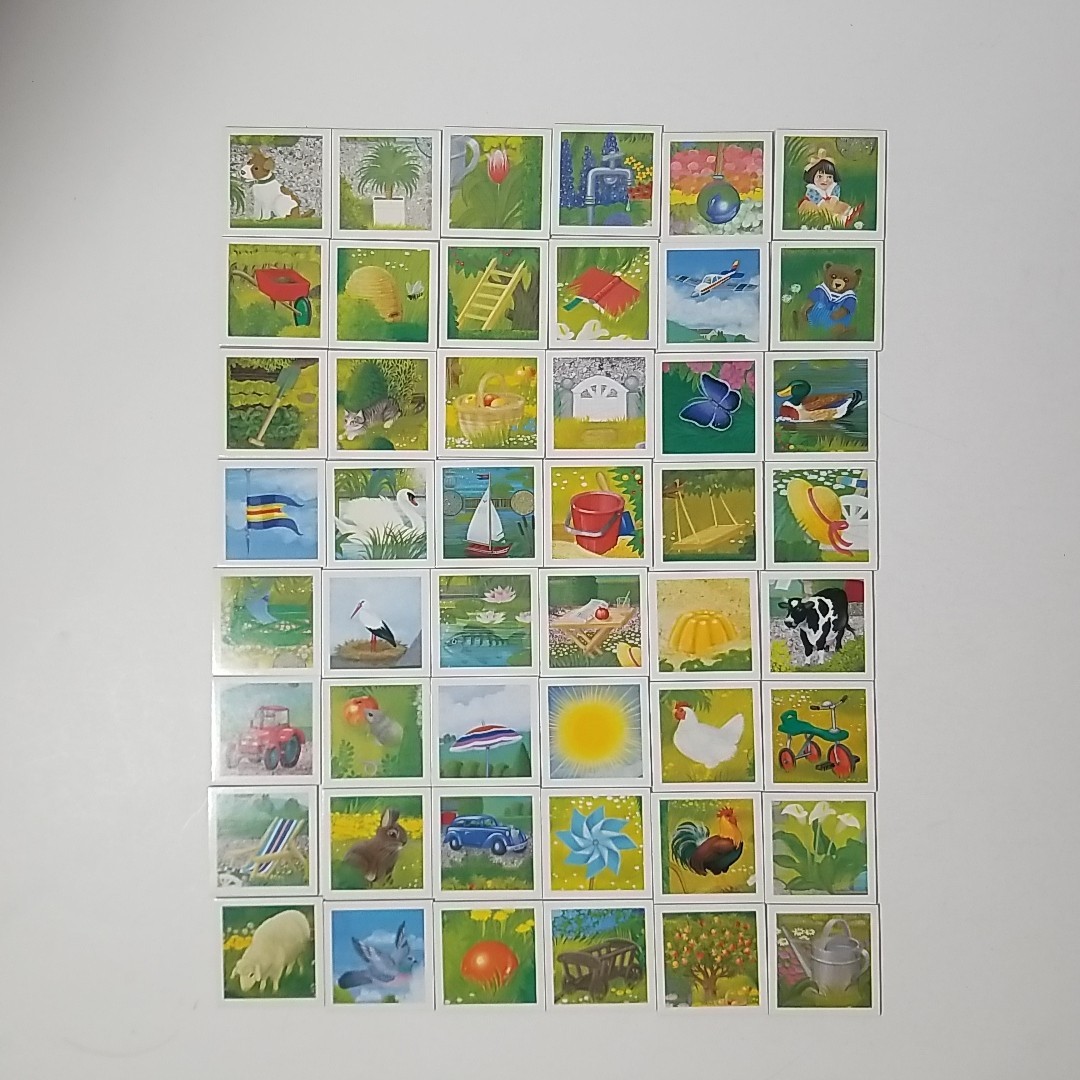 1992 Vintage Ravensburger MYSTERY GARDEN Game All Pieces / Missing Instructions