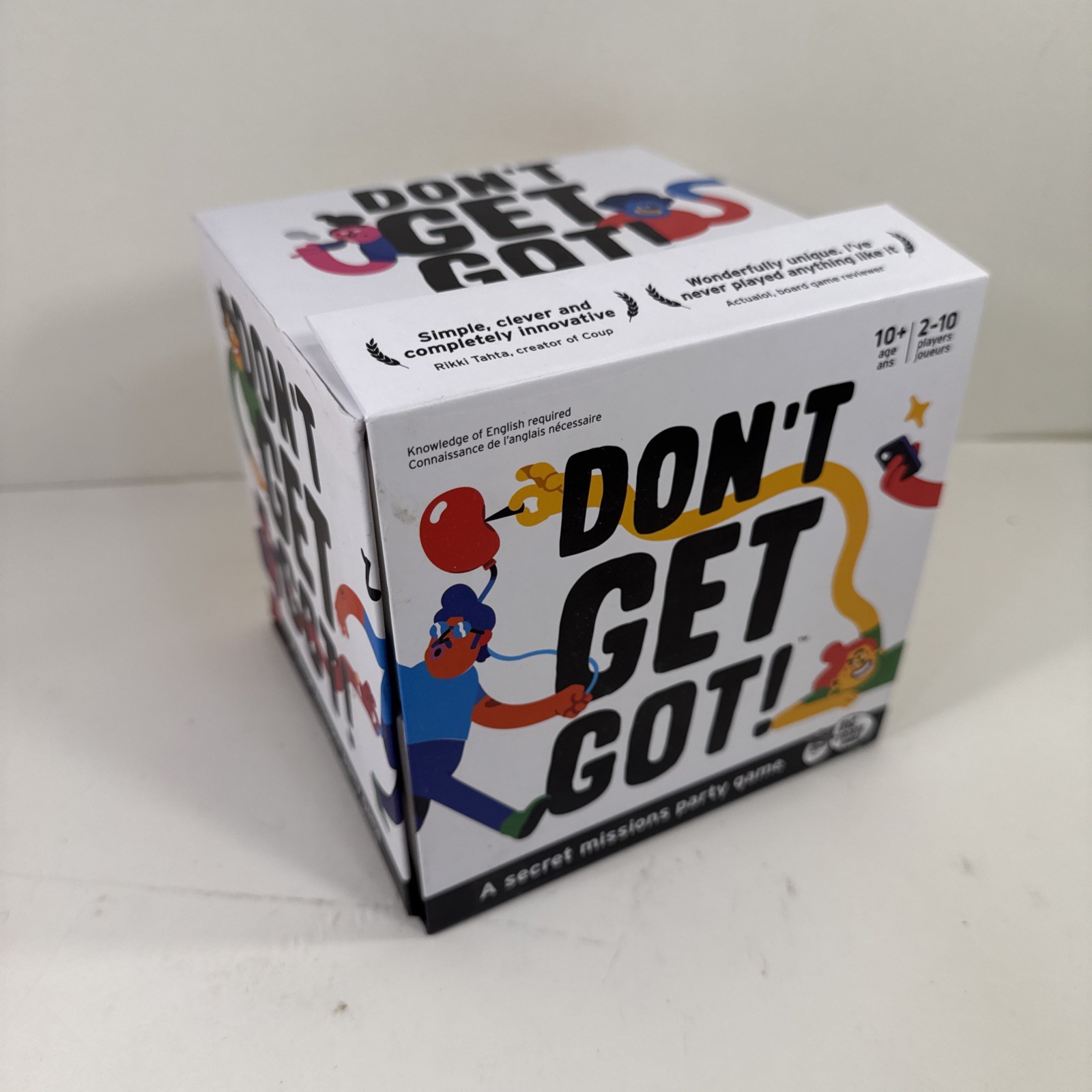 Big Potato Games – DON’T GET GOT! Board Game – White/Yellow – Dont Get Got