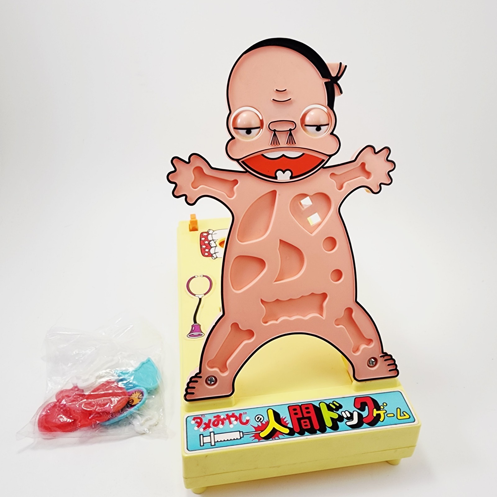 Vintage1970s Toybox Dame Oyaji Oyagi Medical Dock Operation Board Game Japan Toy