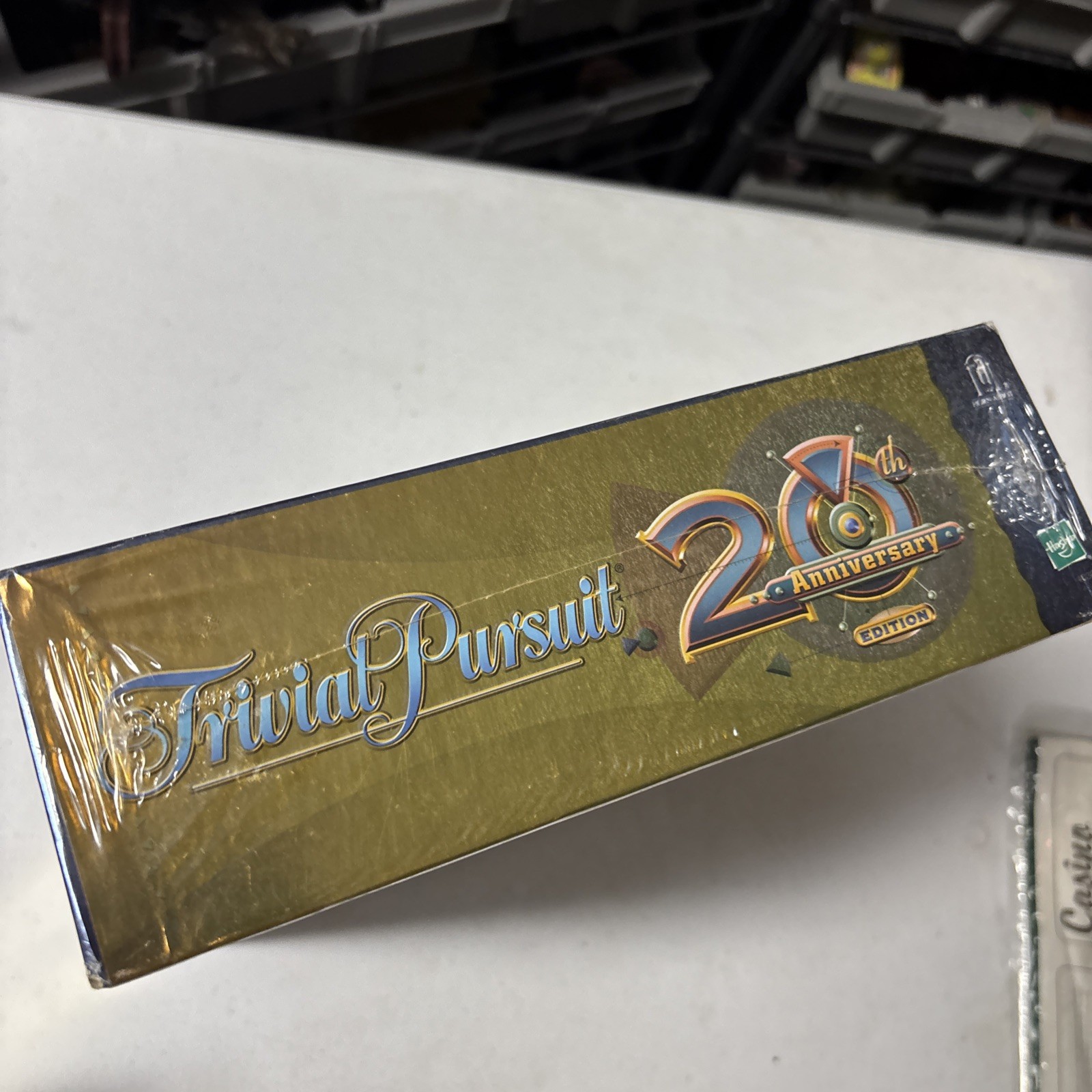 2002 Trivial Pursuit 20th Anniversary Edition Gold Brand New Sealed