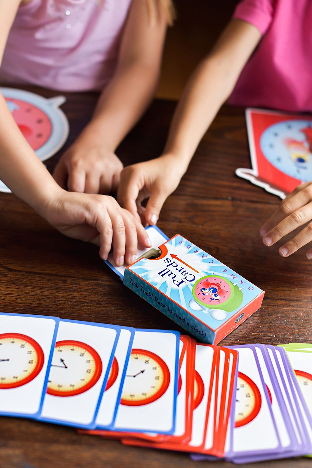 Eeboo Time Telling Game Develops Time Telling Skills Learn To Read A Clock