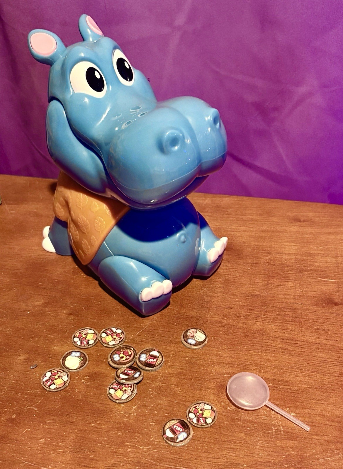Burping Bobby Hippo Game by Goliath 2-4 Players, Ages 4+