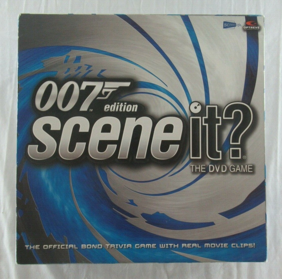 James Bond 007 Edition Scene It? DVD Board Game Screenlife 2004 100% COMPLETE