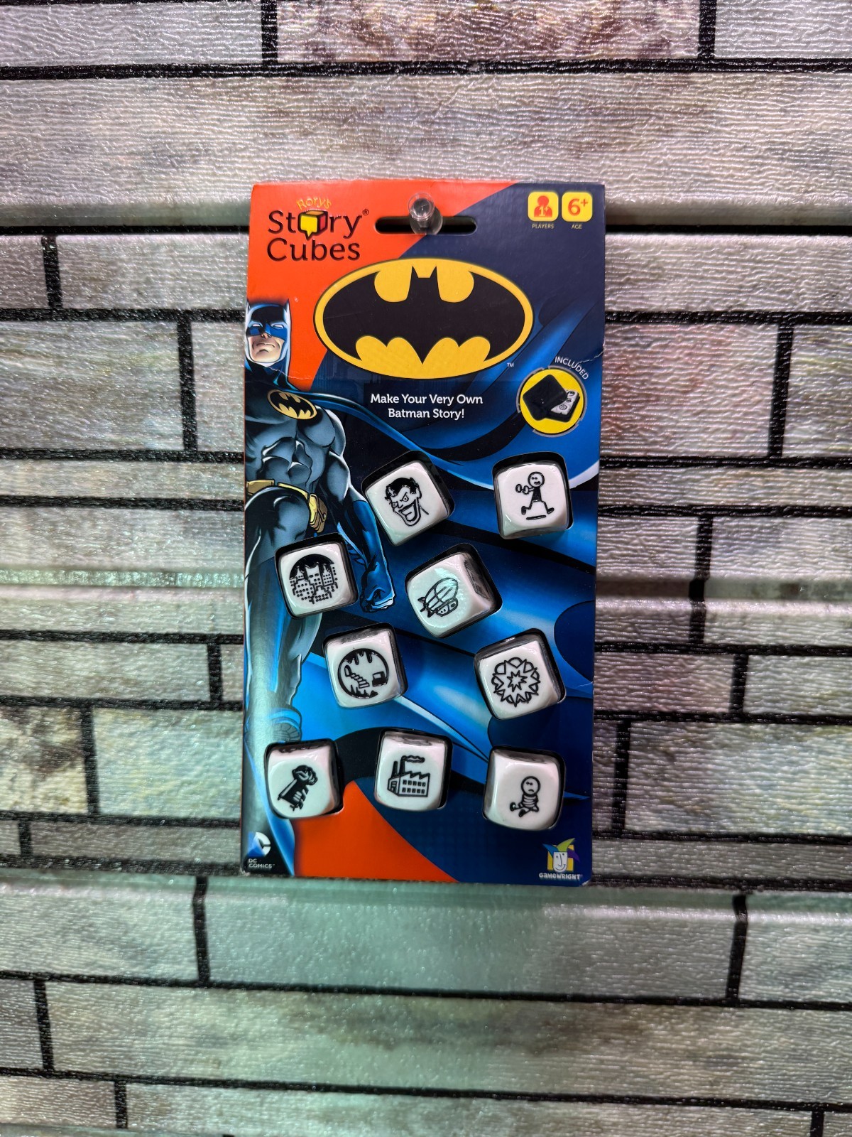 Rory’s DC Comics BATMAN STORY CUBES, Dice Game, NEW, Free QuikShip