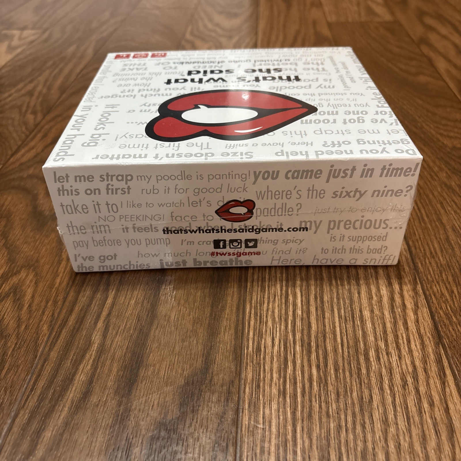 That’s What She Said Game – The Hilariously Twisted Party Game (age 17+) Sealed