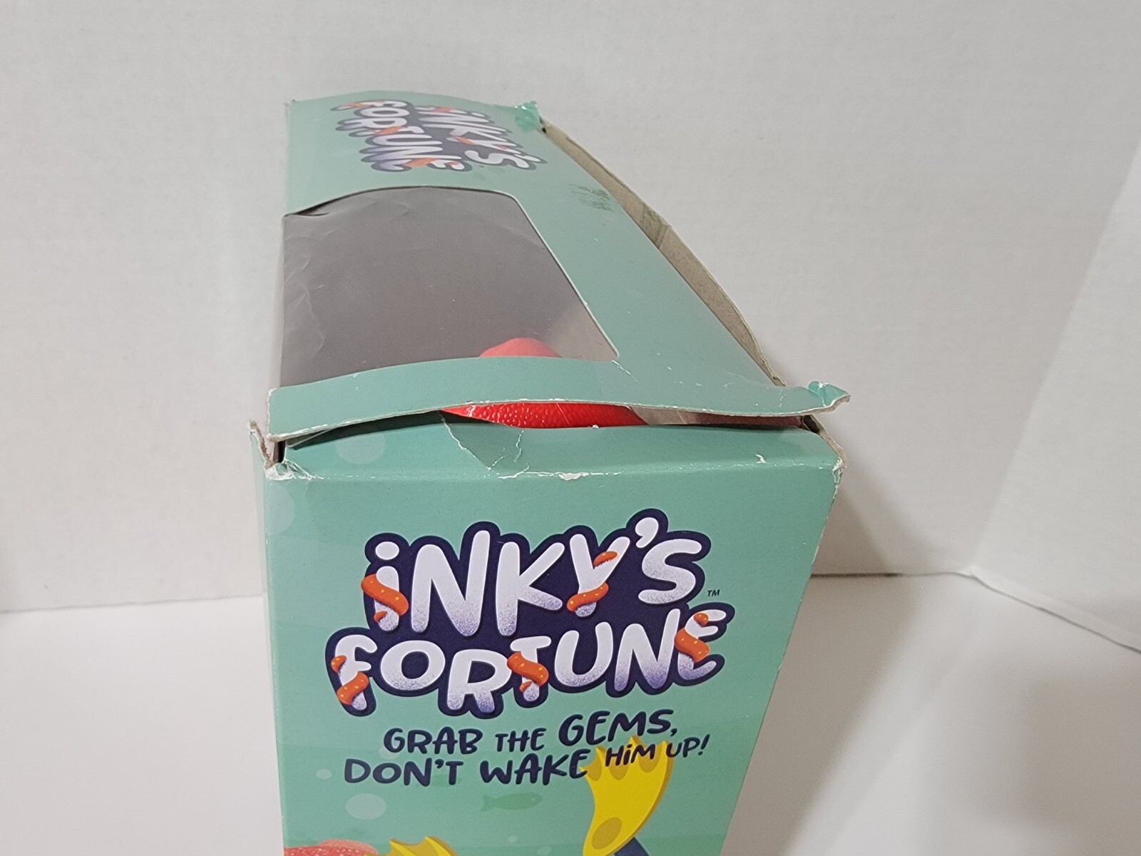 Inky’s Fortune Complete Kids Interactive Board Game with Gems Octopus Ink Blob