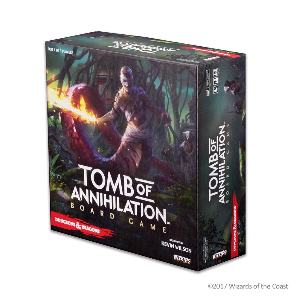 Dungeons & Dragons: Tomb of Annihilation Adventure System Board Game Standard Ed