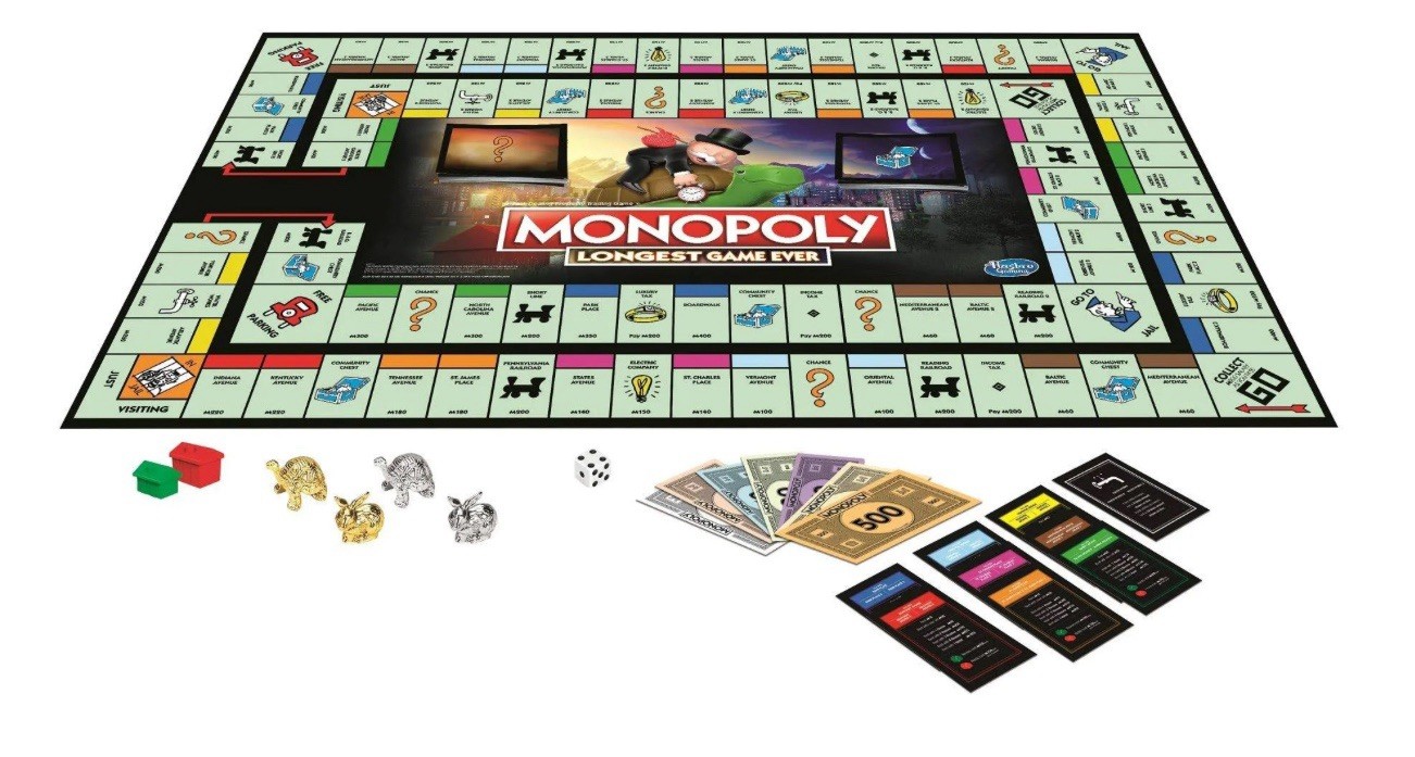 Hasbro Monopoly Longest Game Ever Edition Factory Sealed