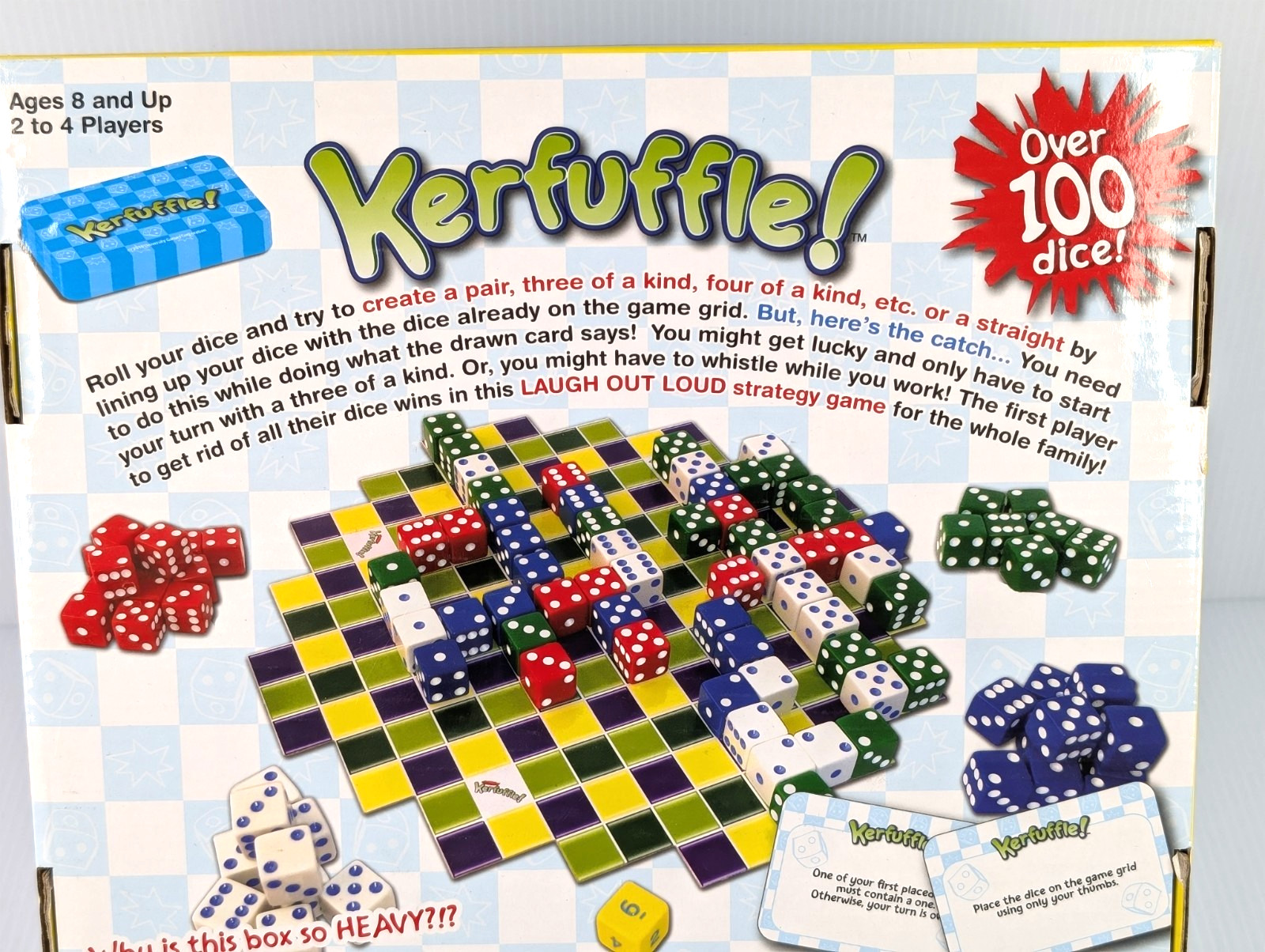 Kerfuffle Family Dice Strategy Board Game, Dice Game NEW SEALED