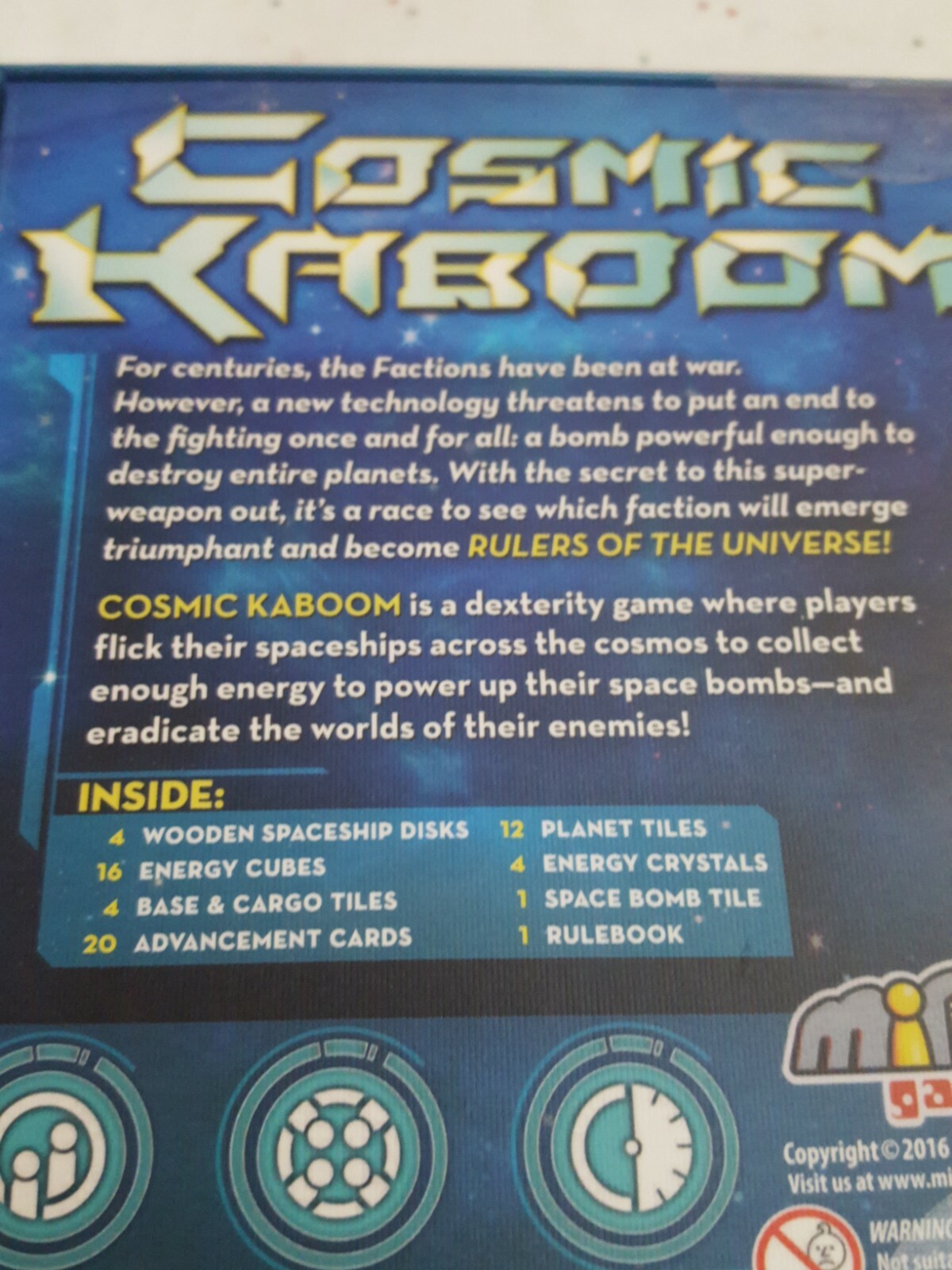 Cosmic Kaboom Game – Minion Games