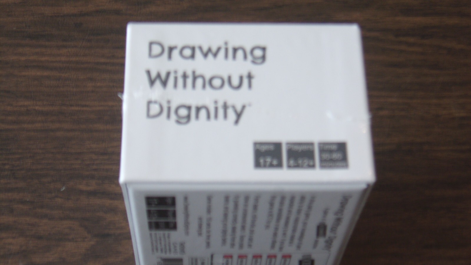 NIB 2018 Drawing Without Dignity A Party Game of Uncensored Sketches Adult 17+