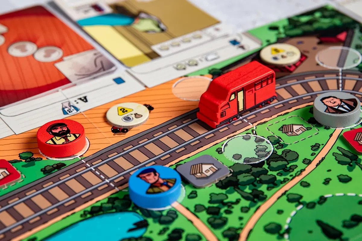 The Glasgow Train Robbery Board Game – Gamefound Edition – *NEW/FACYORY SEALED*