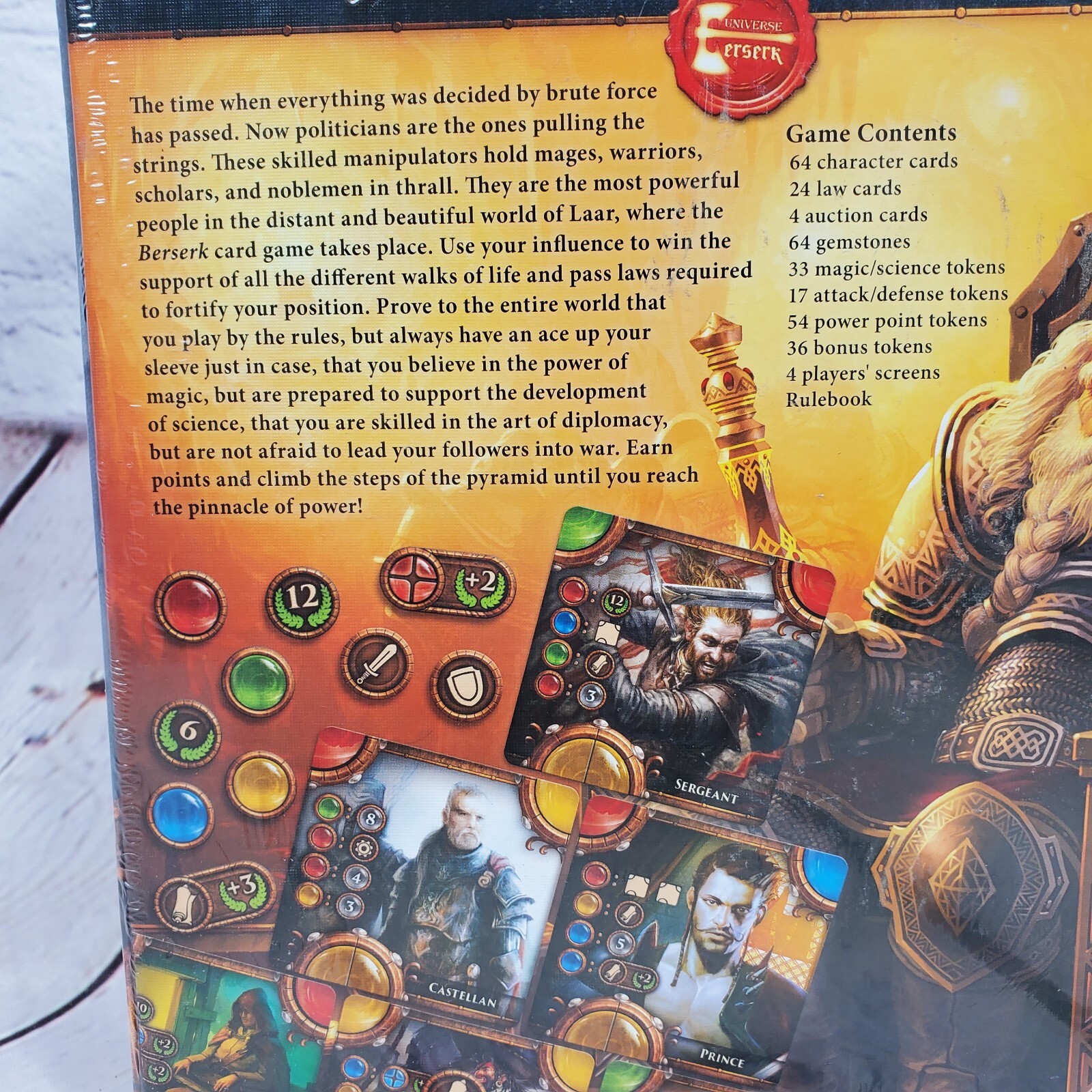 2015 Viceroy Build Your Pyramid Of Power Board Game By Mayday Games