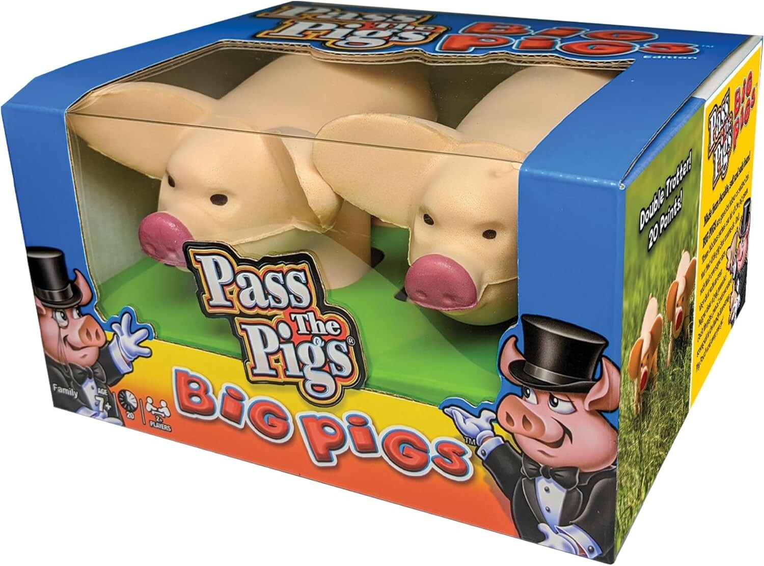 Pass the Pigs BIG PIGS Classic Dice Rolling Game – Giant YARD & FLOOR camping