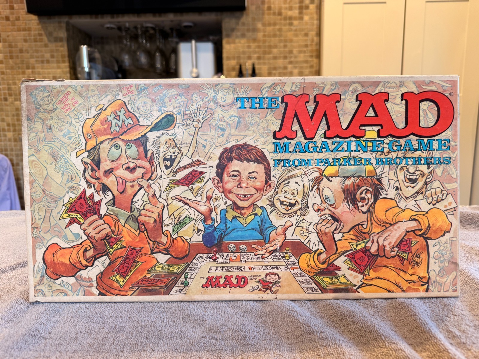 The Mad Magazine Game – Parker Brothers – 1979 – Vintage – 2 to 4 Players