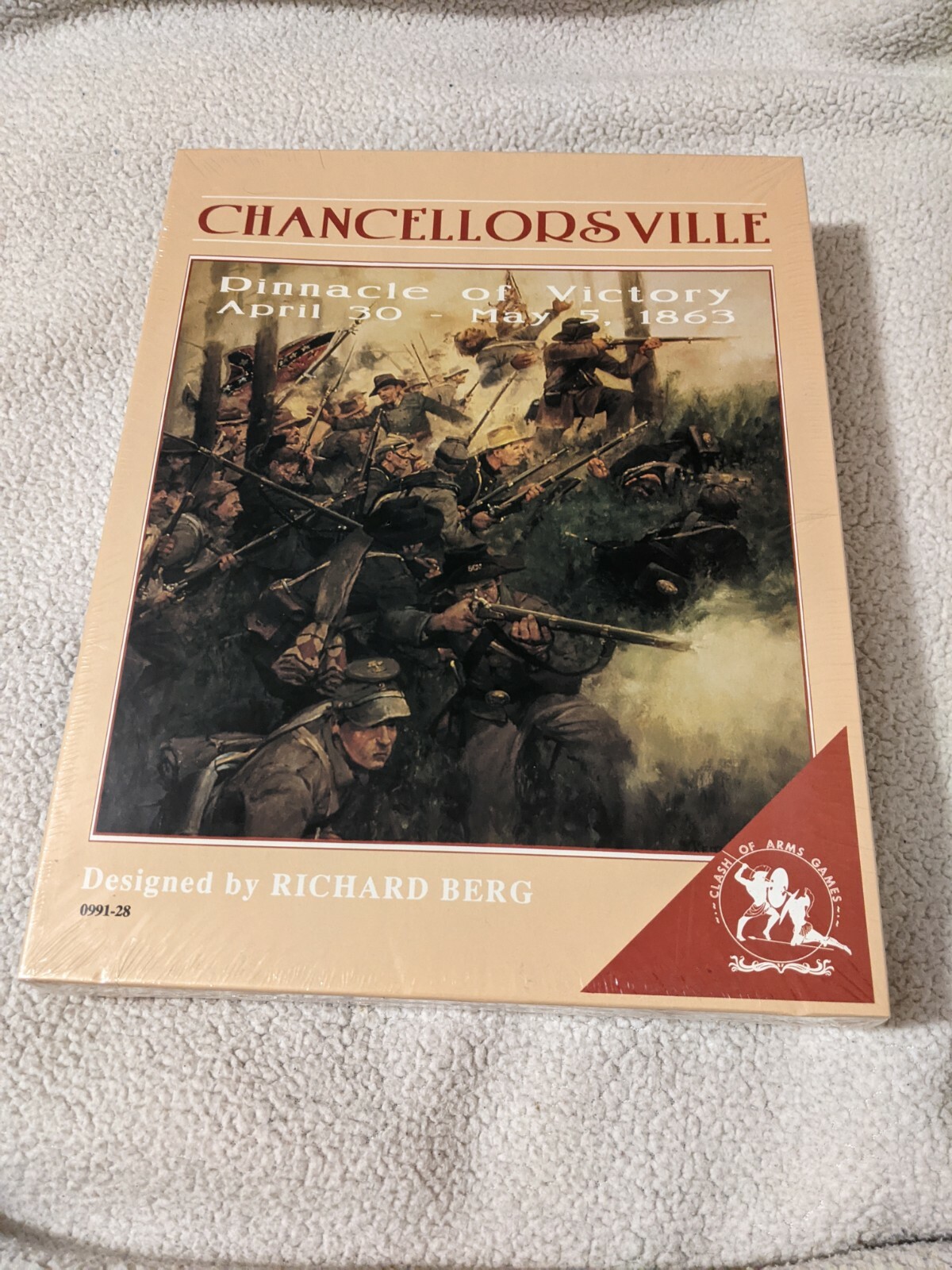 Clash of Arms CHANCELLORSVILLE Pinnacle of Victory NOS New Sealed SW Shrink MINT