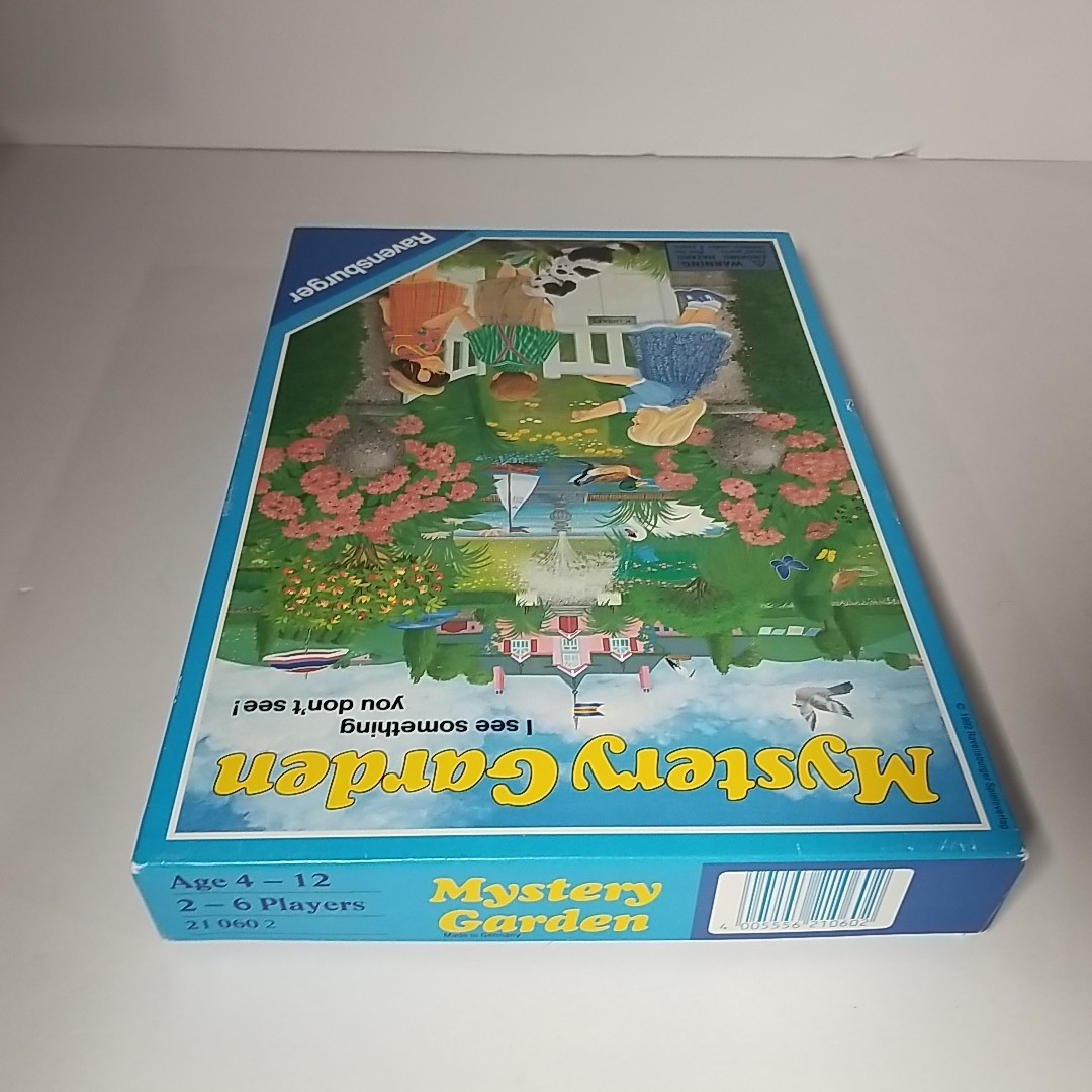 1992 Vintage Ravensburger MYSTERY GARDEN Game All Pieces / Missing Instructions