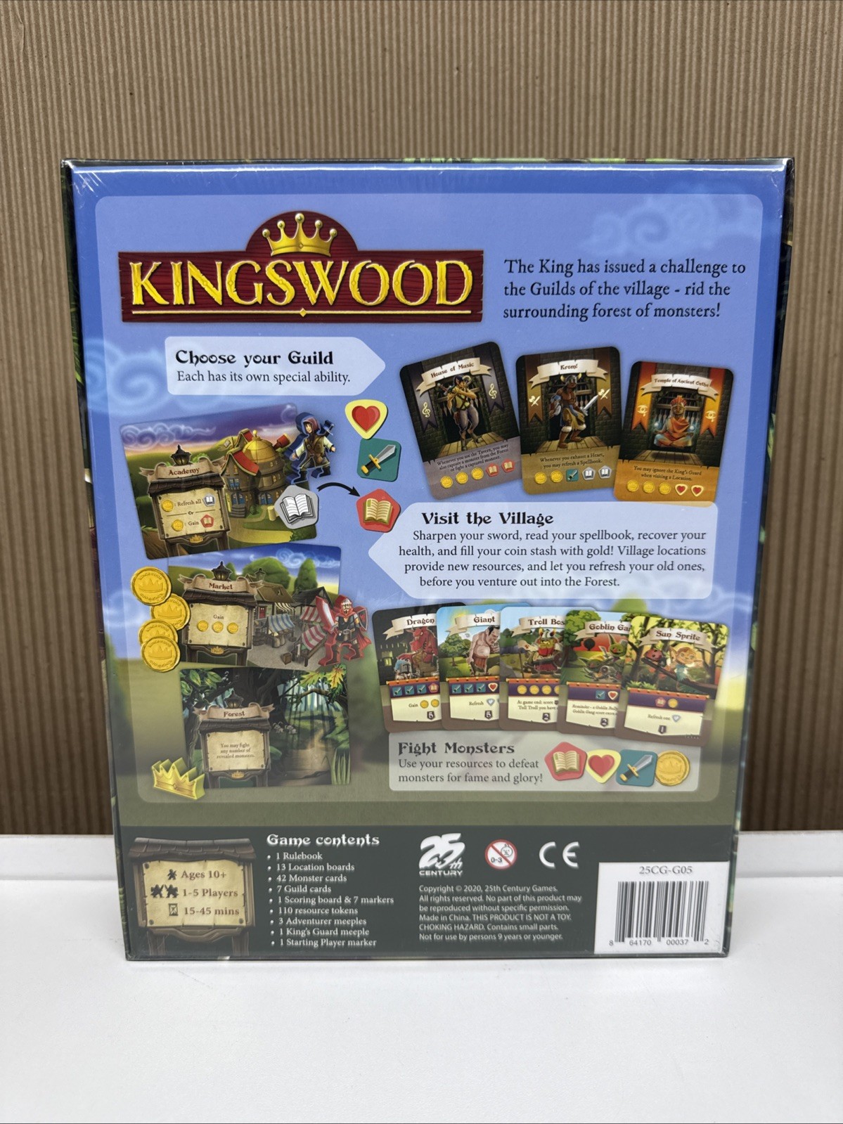 Kingswood Baord Game by 25th Century Games 2020 – Complete