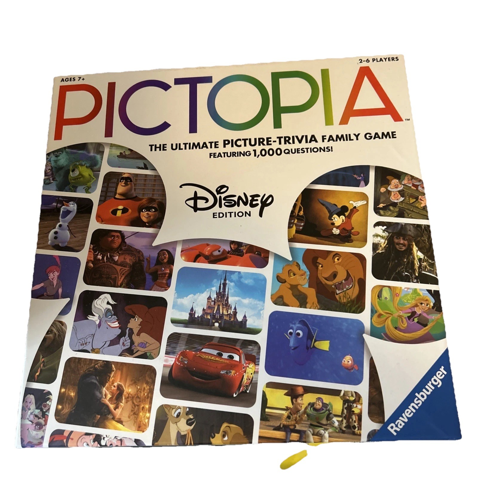 Pictopia Disney Edition The Ultimate Picture Trivia Family Game Ravensburger New