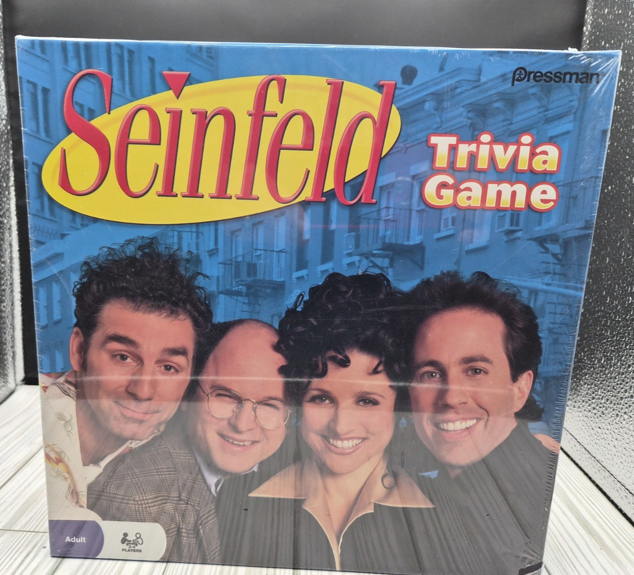 Seinfeld Trivia Board Game 2009 Pressman Jerry Elaine George Kramer Party Game