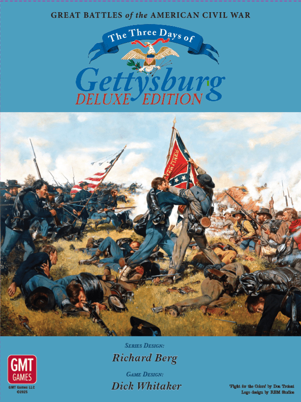 GMT Games: The Three Days of Gettysburg Deluxe Edition NISW Fast Shipping
