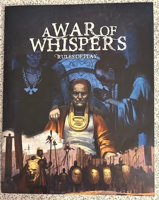 A War of Whispers, COMPLETE OPEN BOX board game by Starling Games