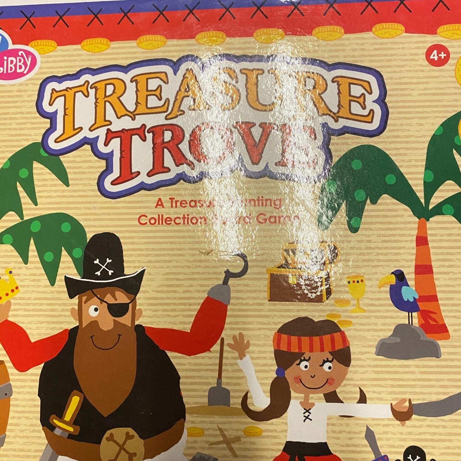 Treasure Trove Gibby Libby Pirate Treasure Educational Board Game for Kids