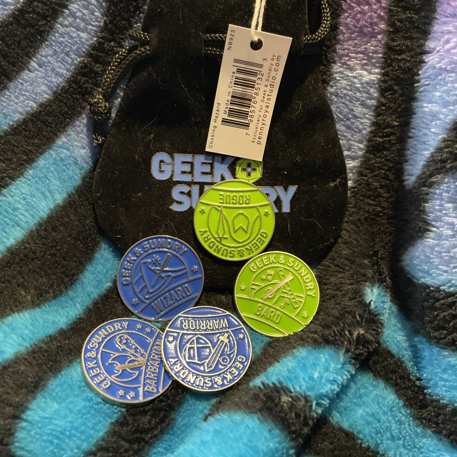 Geek Sundry Player Token Set