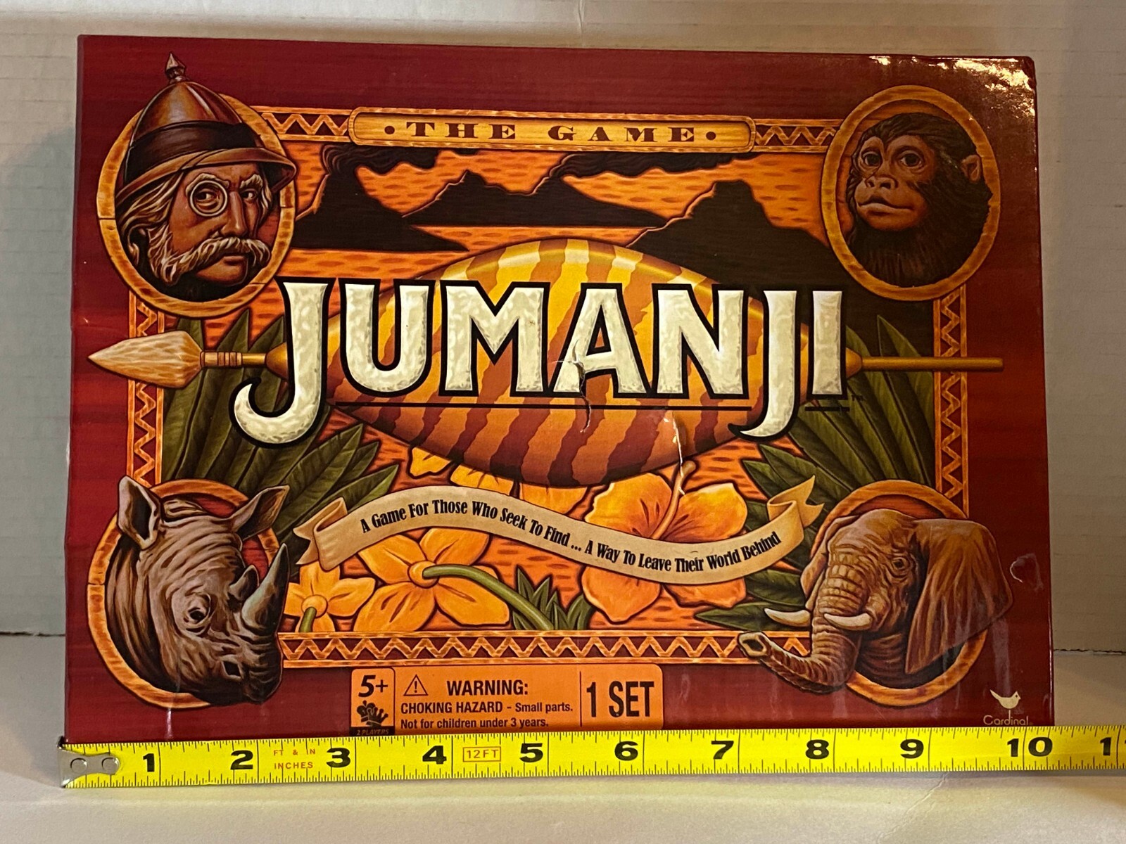 Jumanji The Game, Board Game 2017, Complete with Instructions Small