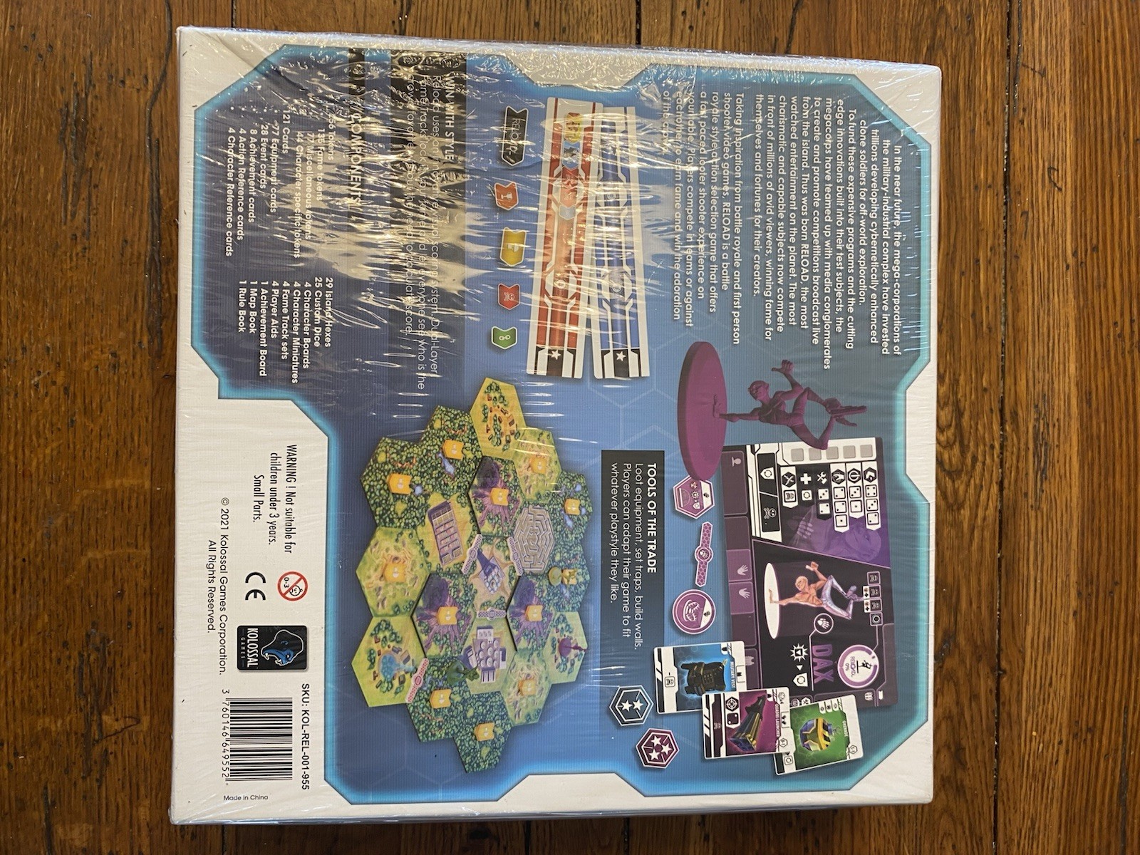 2021 Reload Fight For Fame By Kolossal Games New In Plastic Wrap