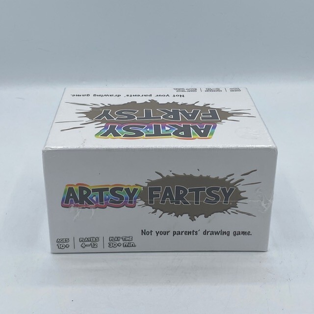 Artsy Fartsy Not Your Parents’ Drawing Game by TwoPointOh Games Party NEW