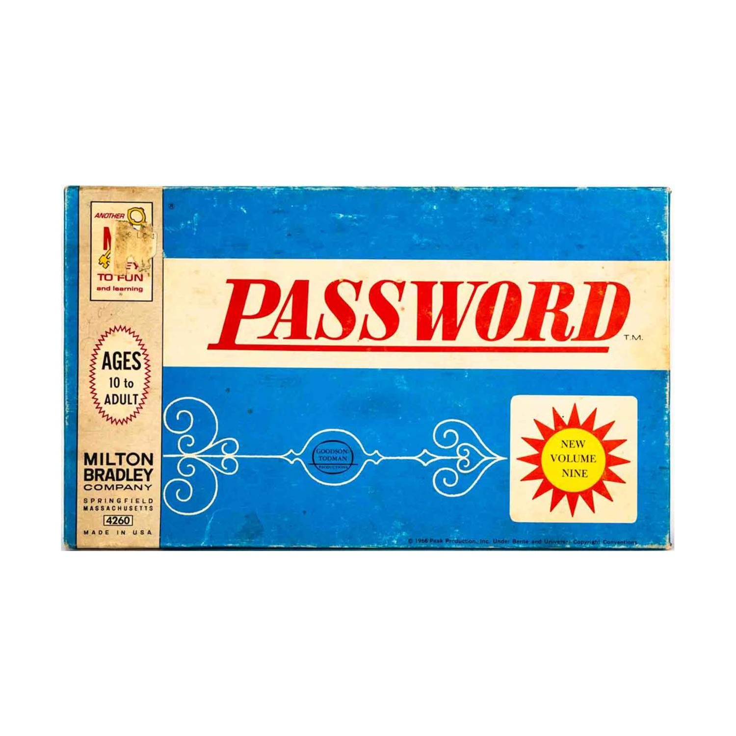 MTB Boardgame Password – Volume 9 Box Fair/VG+
