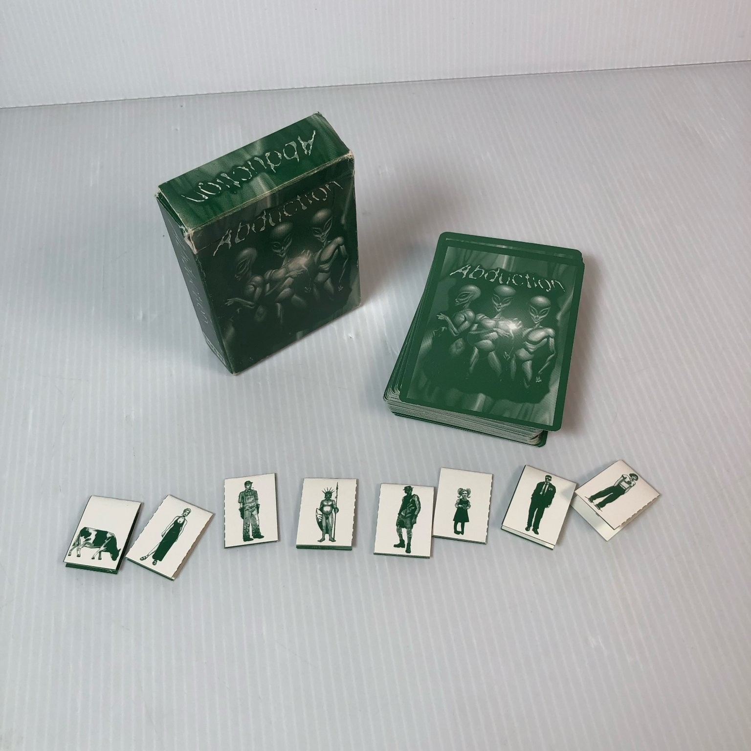 Abduction Eden Games Card Game EDN2300 Vintage 90s Alien Card Game