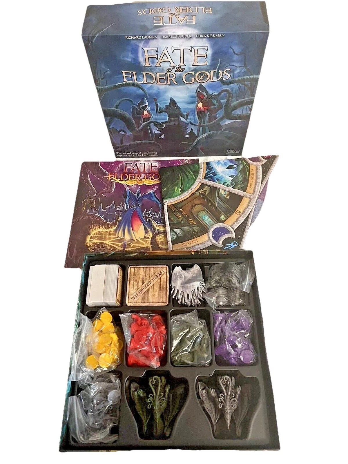 Fate of the Elder Gods + Beasts from Beyond Expansion – no dice
